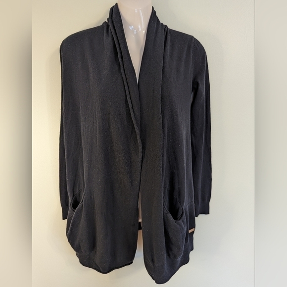 ARITZIA Wilfred Flaubert Cotton silk cashmere knit open cardigan sweater xs - Picture 5 of 11